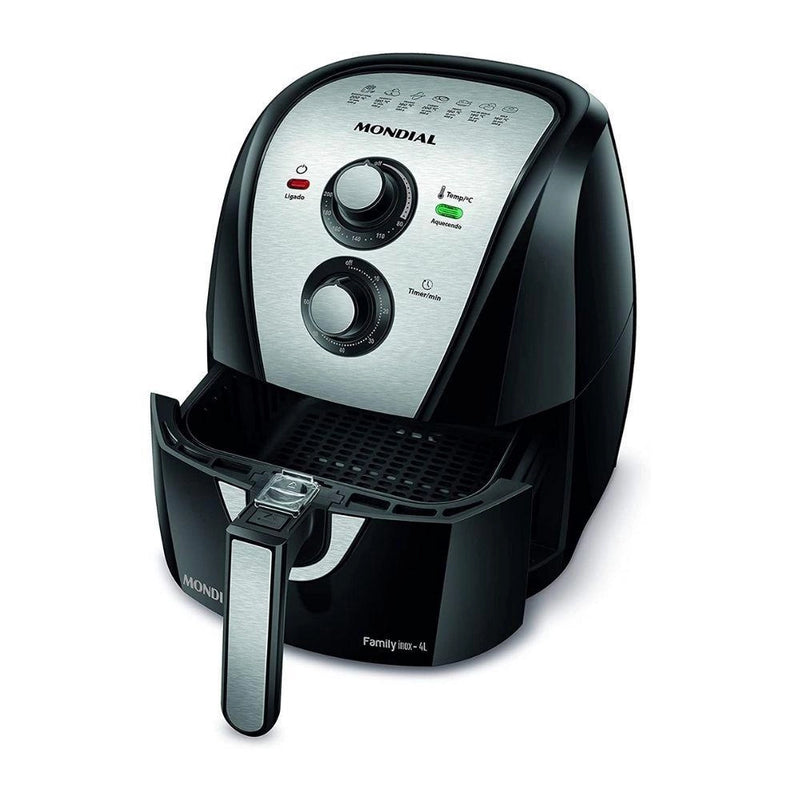 Fritadeira Airfryer Mondial Family Inox 1500W 4L