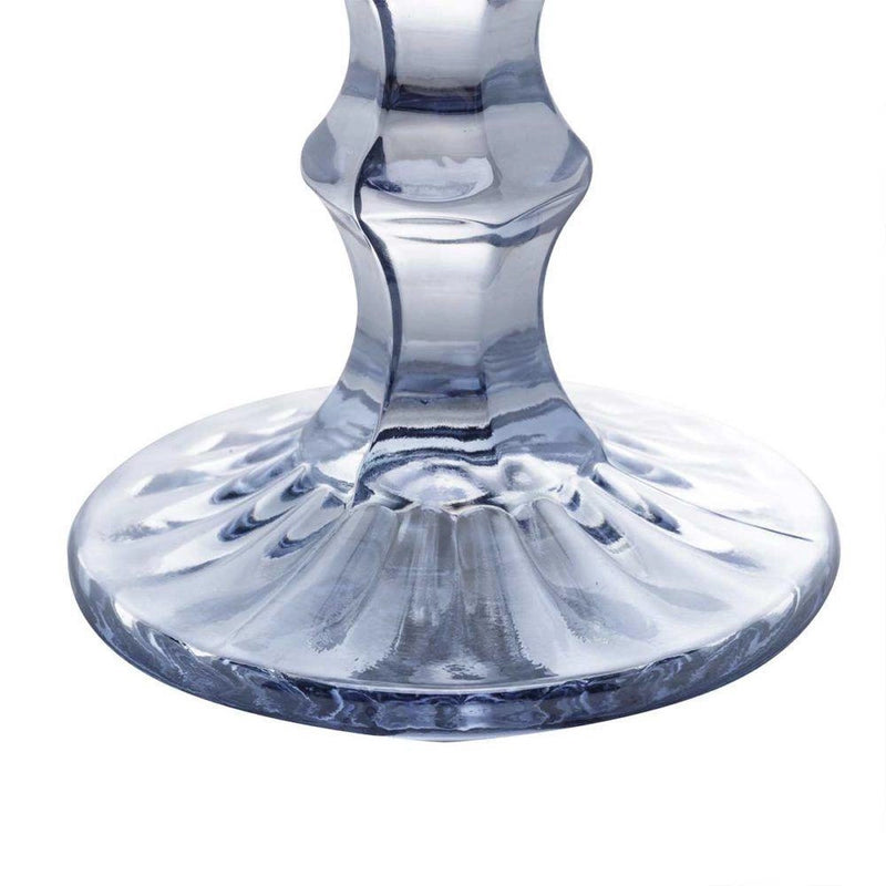 Jogo 4 Taças De Vidro Diamond Blue 325ml