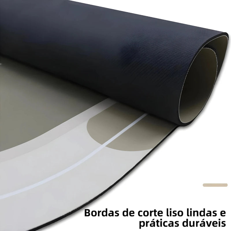 Tapete Absorvente de Secagem Rápida Antiderrapante