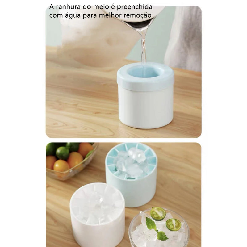 Molde de Silicone para Gelo