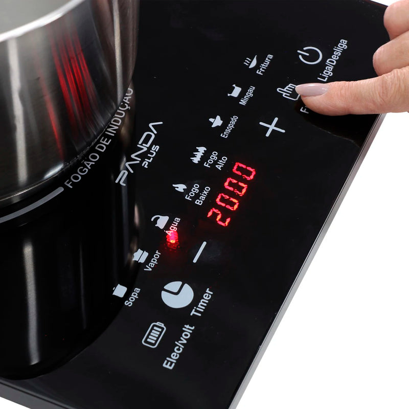 Cooktop de Indução PandaPlus Cheff Gourmet