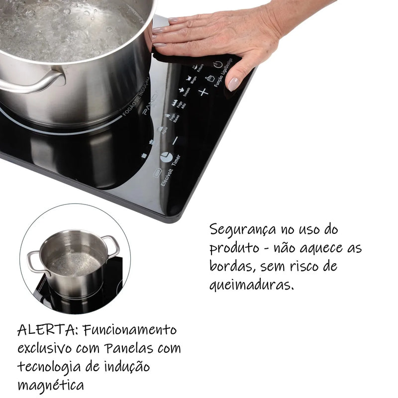 Cooktop de Indução PandaPlus Cheff Gourmet