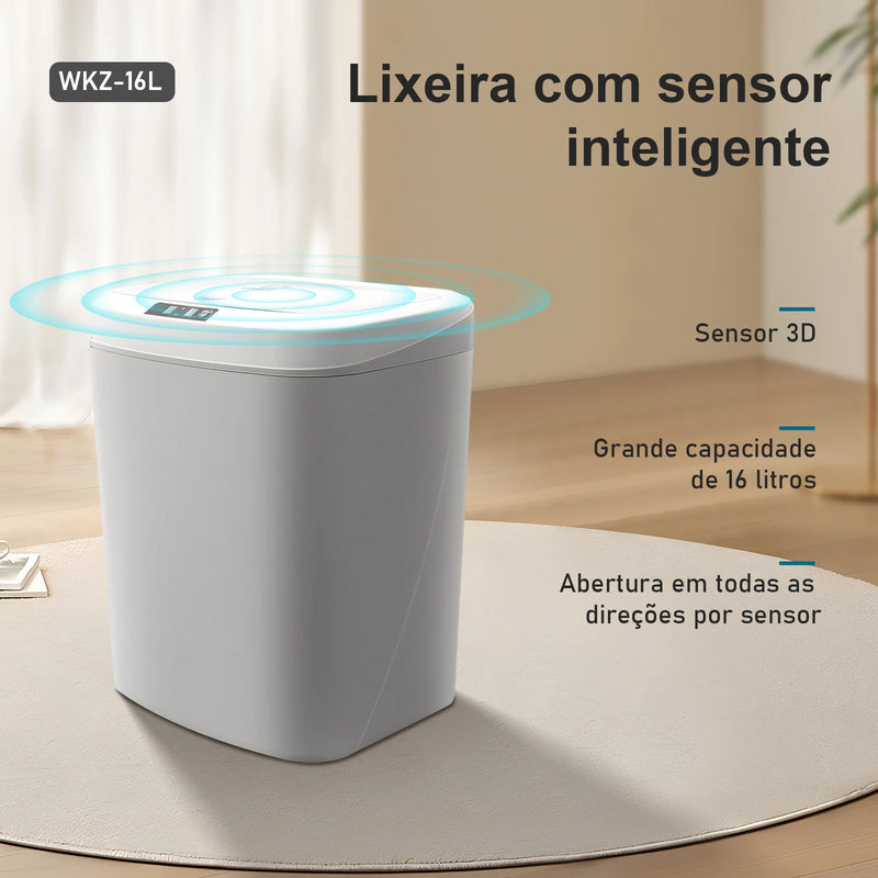 Lixeira com Sensor Automático