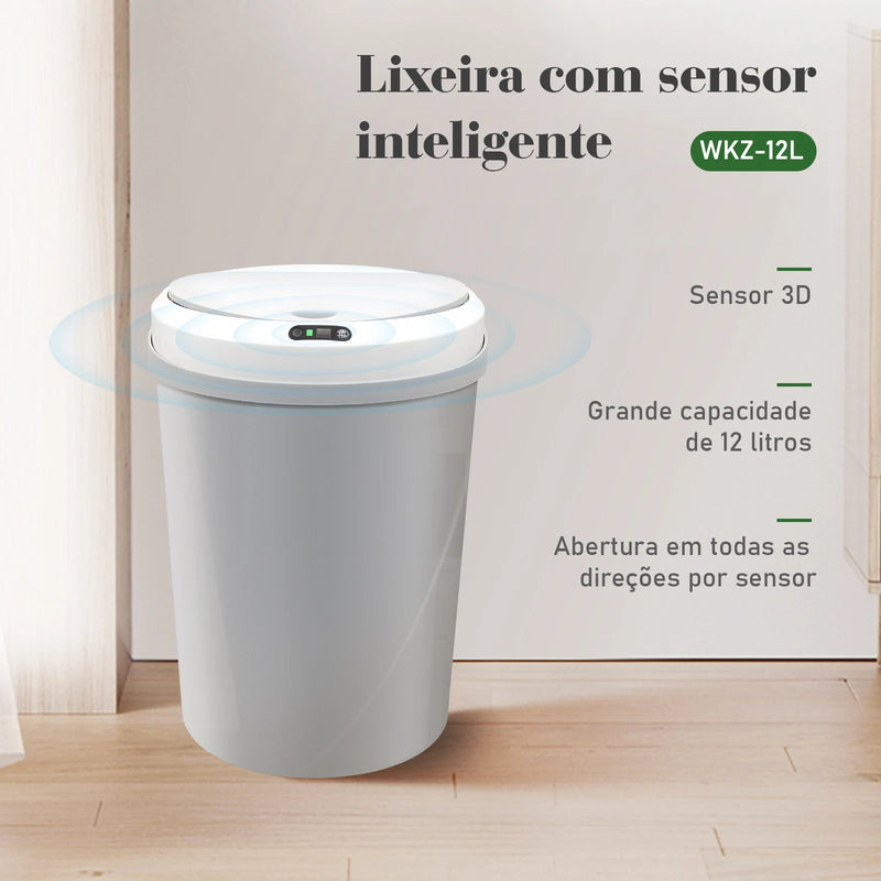 Lixeira com Sensor Automático