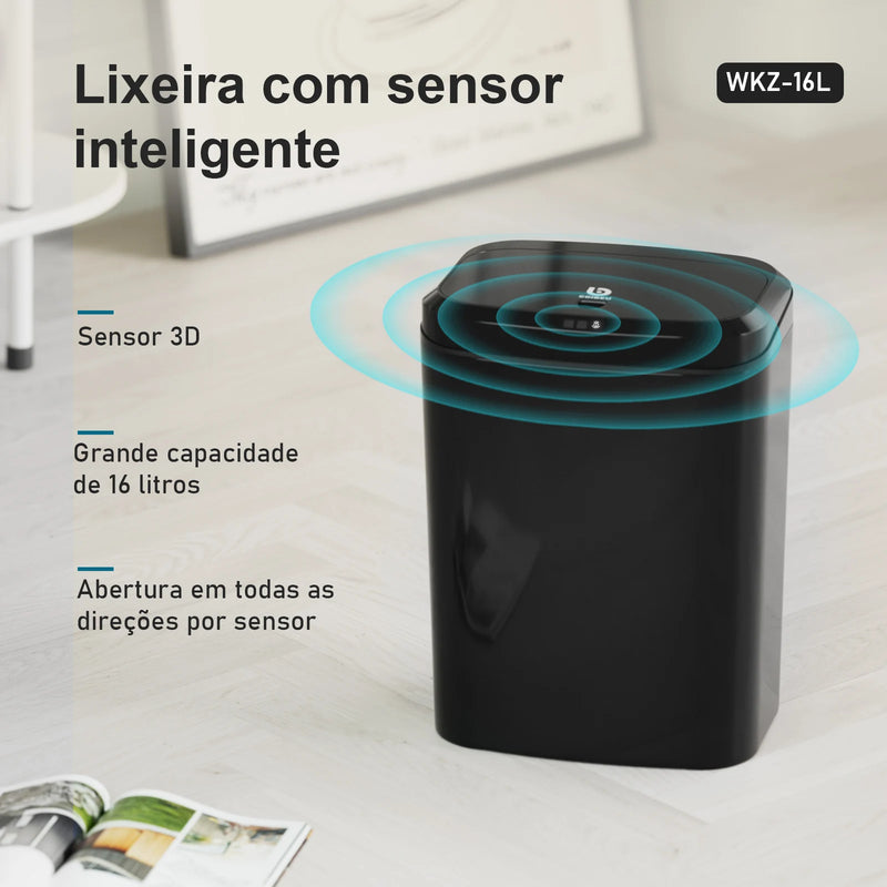Lixeira com Sensor Automático