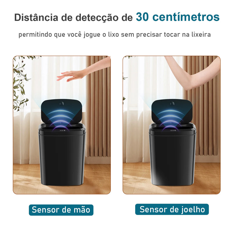Lixeira com Sensor Automático