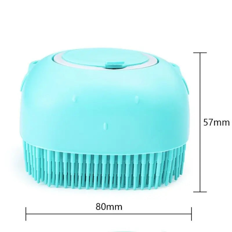 Esponja De Silicone Para Banho Com Dispenser