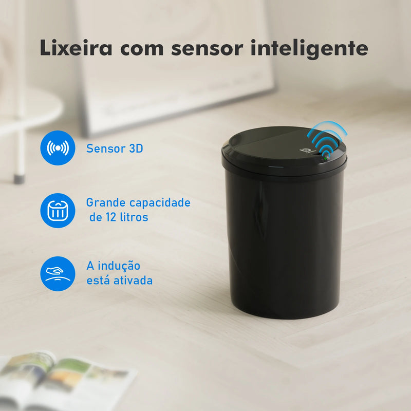 Lixeira com Sensor Automático